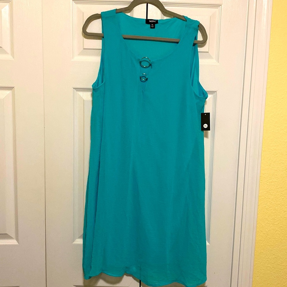 Teal blue Tacera dress XL